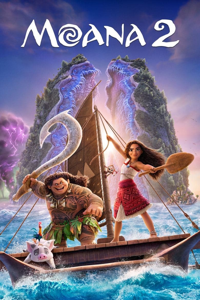Poster for Moana 2 (2024)